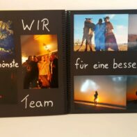 Besondere Momente bei talk2move - Geschenk Fotobuch Fundraiser Erfahrungen