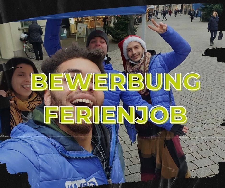 Bewerbung Ferienjob