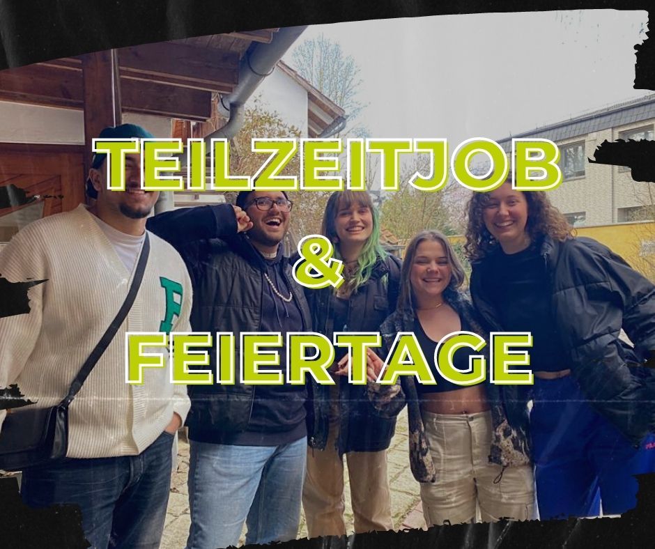 Teilzeitjob und Feiertage