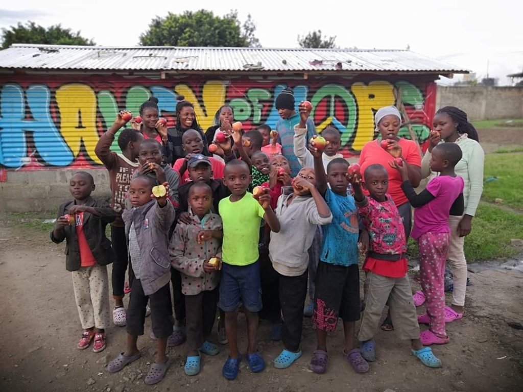 Kinder vom Kinderheim „Haven of Hope“