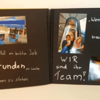 Besondere Momente bei talk2move - Geschenk Fotobuch Fundraiser Erfahrungen