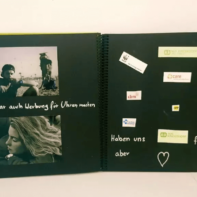 Besondere Momente bei talk2move - Geschenk Fotobuch Fundraiser Erfahrungen