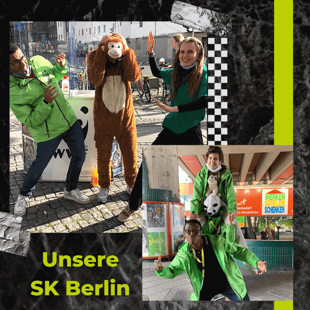 talk2move Städtekampagne Berlin tierisch gut drauf