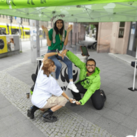 talk2move Städtekampagne Berlin im Einsatz für den WWF