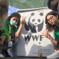 talk2move Städtekampagne Berlin im Einsatz für den WWF
