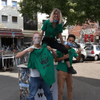 talk2move Städtekampagne Berlin im Einsatz für den WWF
