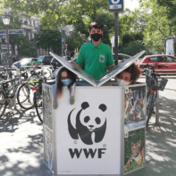 talk2move Städtekampagne Berlin im Einsatz für den WWF