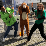 talk2move Städtekampagne Berlin im Einsatz für den WWF