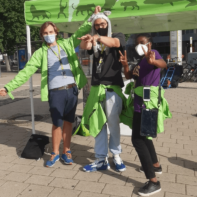 talk2move Städtekampagne Berlin im Einsatz für den WWF