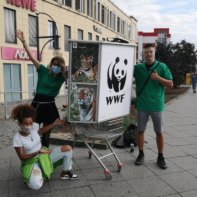 talk2move Städtekampagne Berlin im Einsatz für den WWF