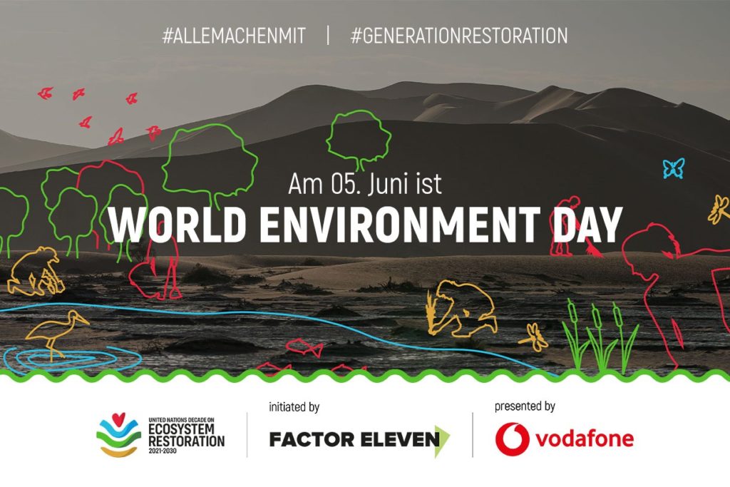 Kampagne #AlleMachenMit zum World Environment Day 2021