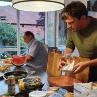 Es wird gemeinsam gekocht