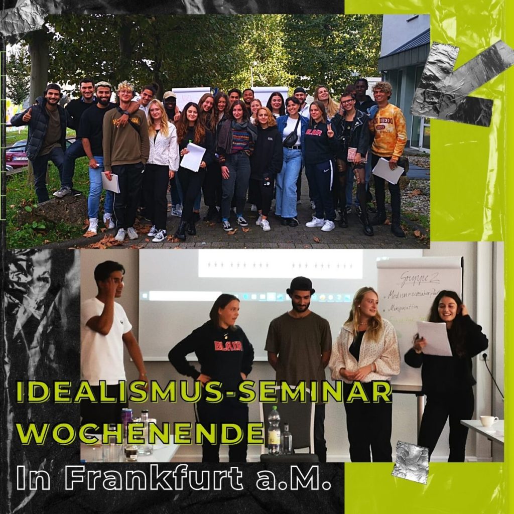 Idealismusseminar Wochenende Oktober 2021 in Frankfurt a.M.