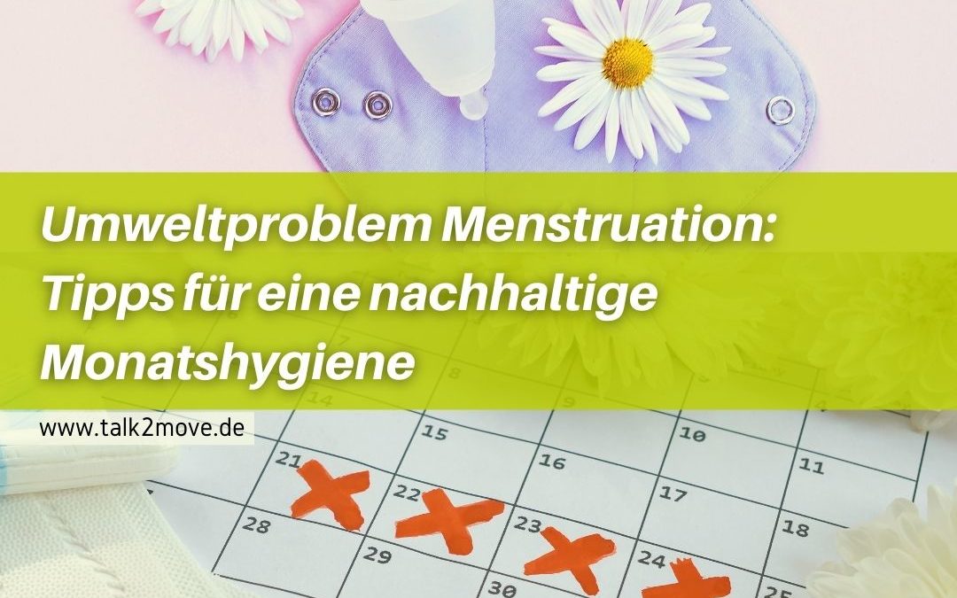 Umweltproblem Menstruation: Tipps für eine nachhaltige Monatshygiene