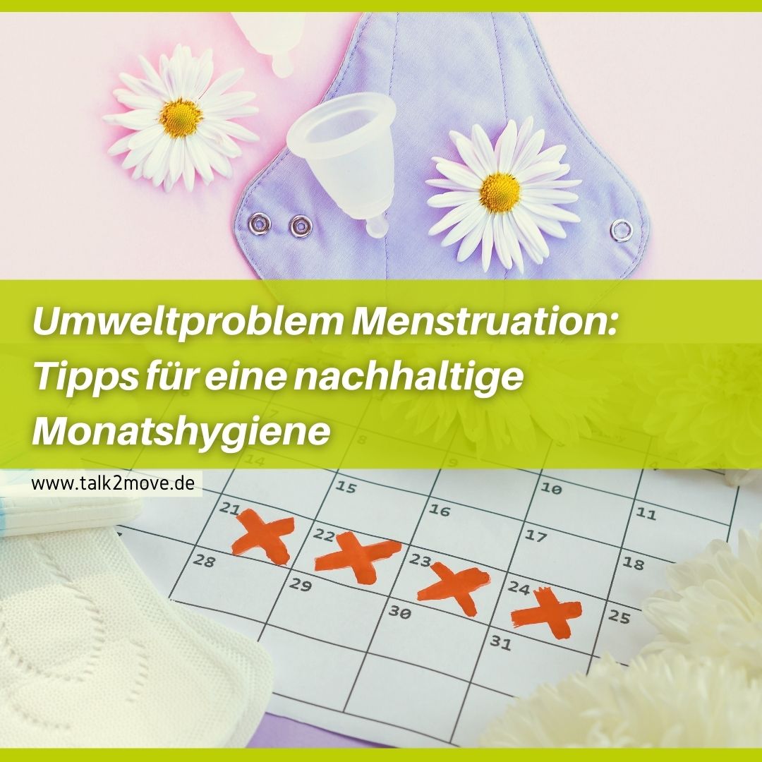 Umweltproblem Menstruation: Tipps für eine nachhaltige Monatshygiene