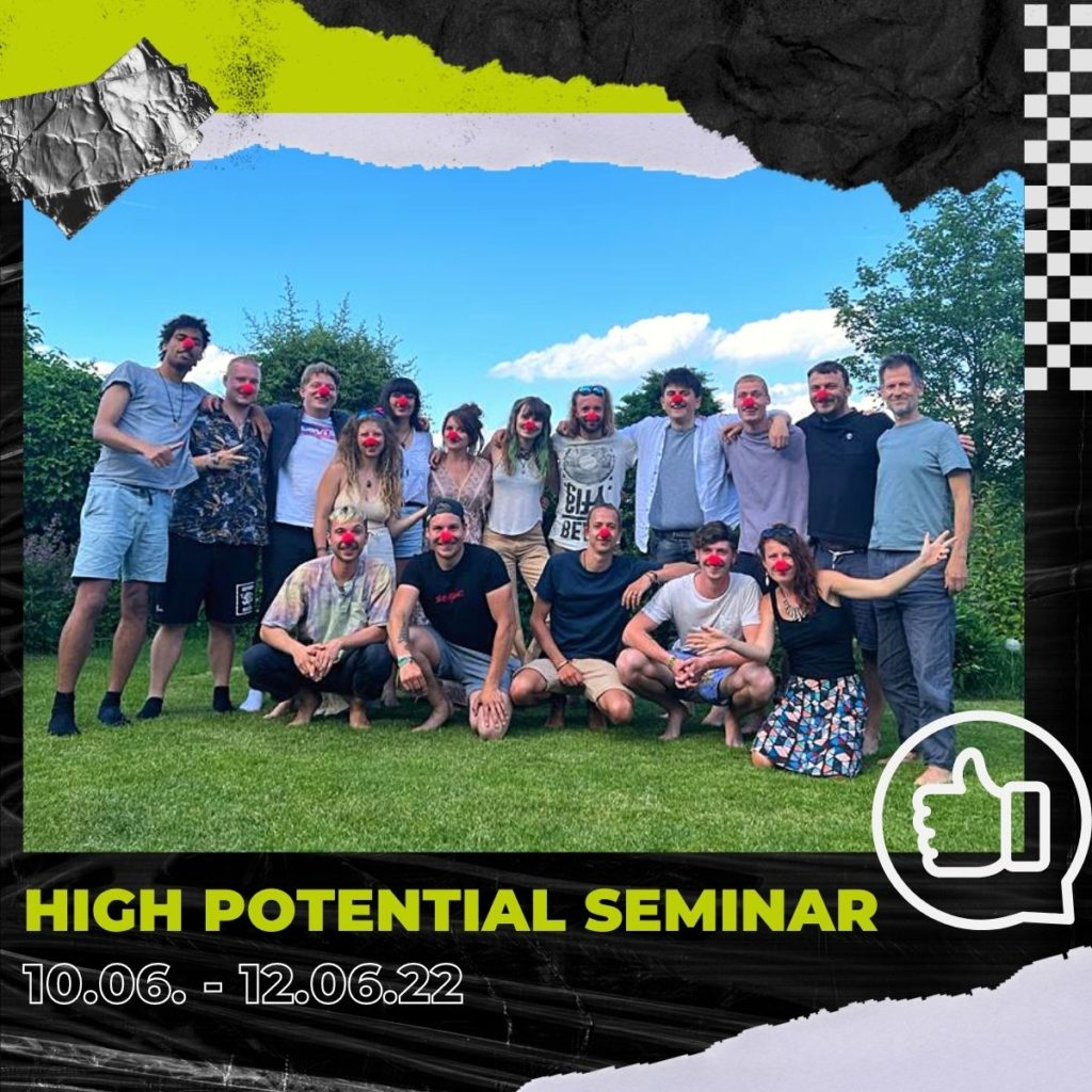 talk2move Gruppenfoto High Potential Seminar 2022
